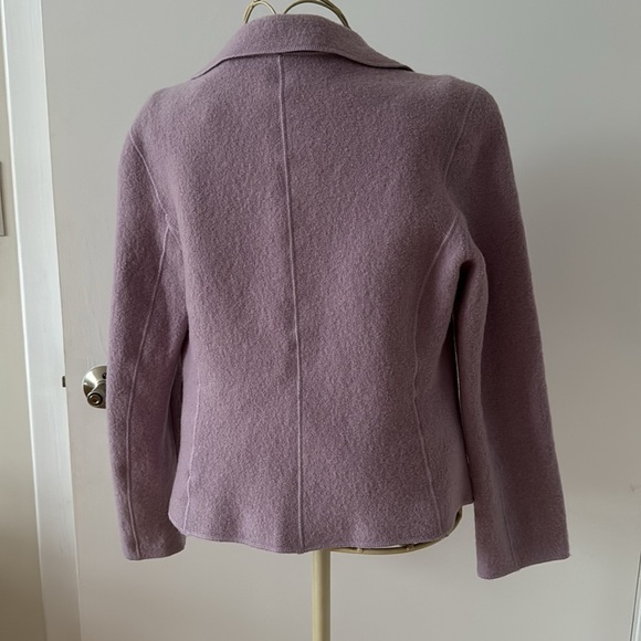 💯 wool LUCIA blazer size M smaller fit VINTAGE - Picture 4 of 4